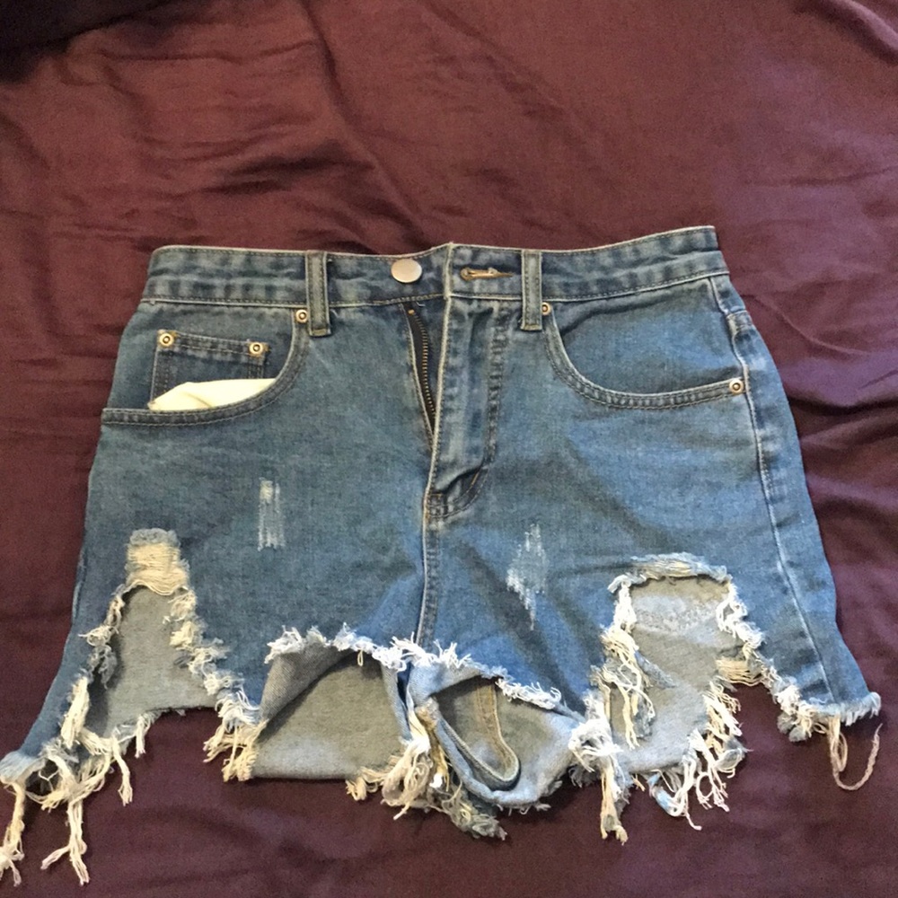 jean shorts
